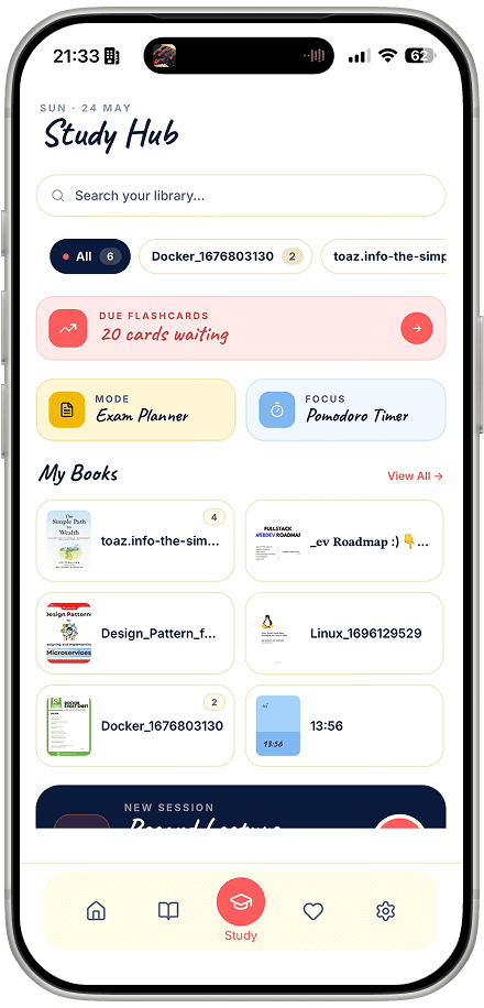 FastReadi screen